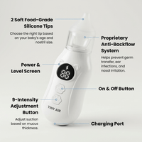 Thumbnail for TinyAir™ - Electric Nasal Aspirator for Babies – Gentle Relief in 60 Seconds